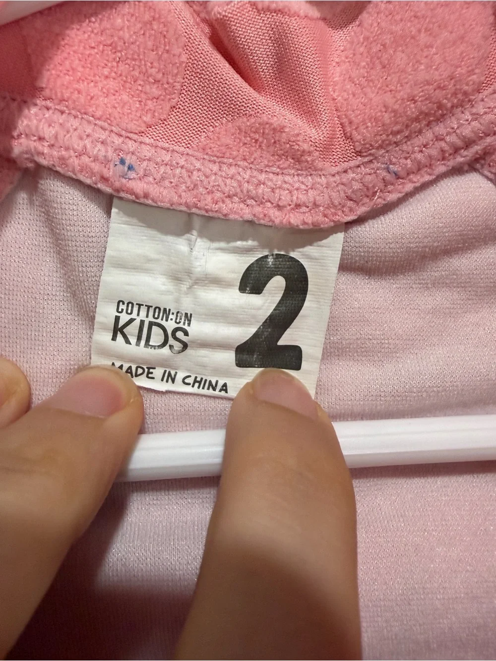 Kids Long-Sleeve Pink onesie